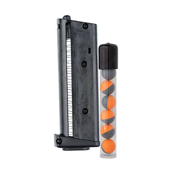 Non Lethal Defense Security Equipment Ready Series Sabre SL7 Magazine + 7 Live Projectiles